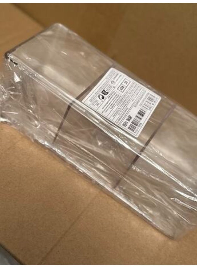 علبة تنظيم أكريليك شفافة بغطاء – منظم متعدد الأقسام للمكياج والإكسسوارات - Image 2